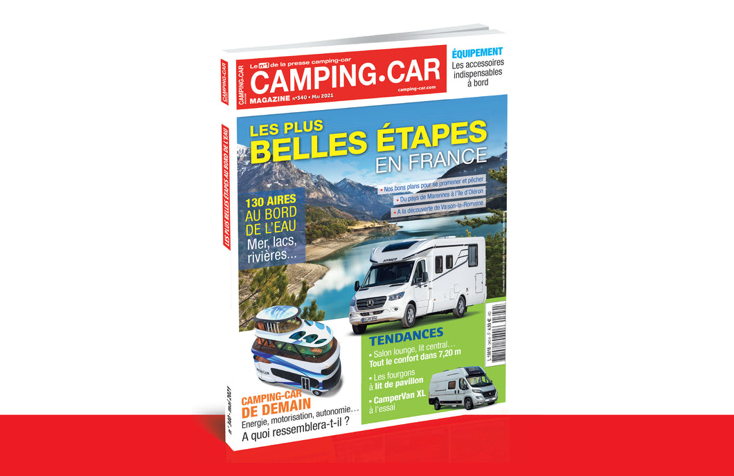 Camping-Car Magazine n°340 uniquement en version numérique